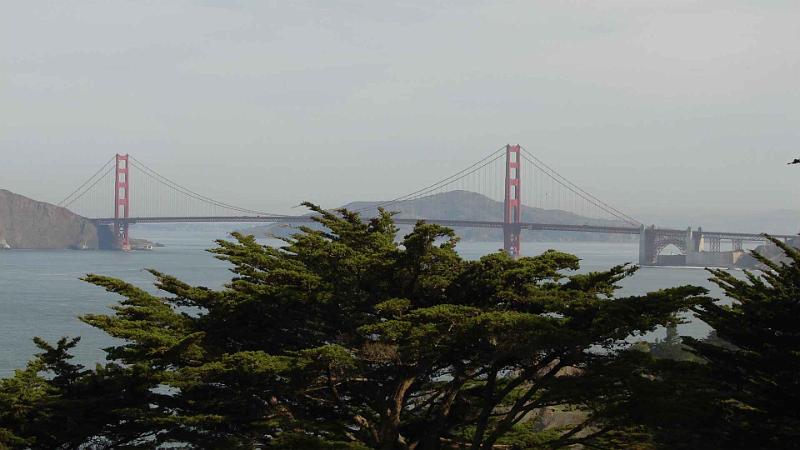 12-Le Golden Gate dans toute sa longeur